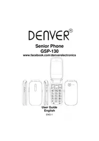 Notice DENVER GSP130 Mobile Phone