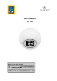 Notice Sempre H04WEL21 Sonneur d'alarme