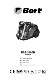 Notice Bort BSS2400N Vacuum Cleaner
