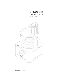 KENWOOD Multipro Excel FP980 - Kjøkkenmaskin