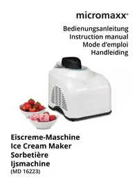 Notice Micromaxx MD 16223 Eismaschine