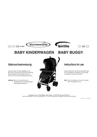 Notice Storchenmuhle BIRILLO BUGGY Kinderwagen