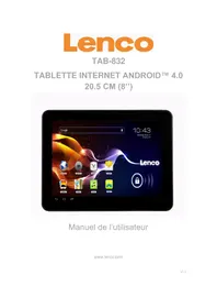 LENCO TAB832 - Tablette