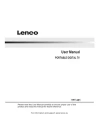 LENCO TFT351 - TELEVISOR