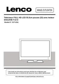 LENCO DVT2254 - Téléviseur