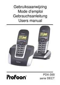 Notice PROFOON PDX300 Telefon