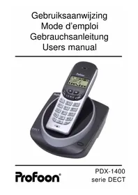 Notice PROFOON PDX1430 Telefon