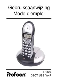 Notice PROFOON IP320 Telefoon