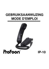 Notice PROFOON IP10 Telefoon