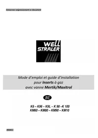 Notice Well Straler KM80 Cheminée