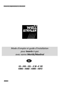 Notice Well Straler KM60 Cheminée