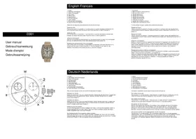 Notice DAVIS 0381 Montre