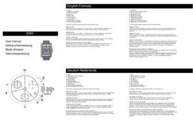 Notice DAVIS 0265 Montre