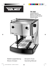 Notice Turmix TX 530 Kaffeemaschine