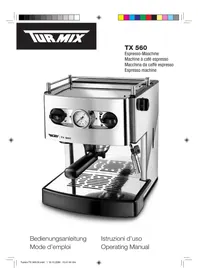 Notice Turmix TX 560 Kaffeemaschine