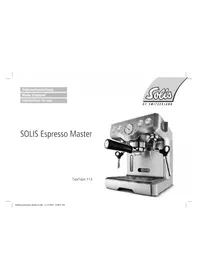 Solis Espresso Master 113 - Machine à café