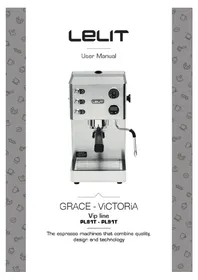 Notice Lelit GRACE PL81T Macchina da caffè