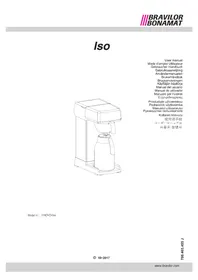 Notice Bravilor Bonamat ISO Machine à café