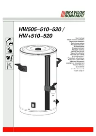 Notice Bravilor Bonamat HW+510 Machine à café