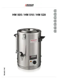 Notice Bravilor Bonamat HM520 Koffiemachine