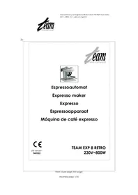 TEAM EXP 8 Retro - Maquina de cafe