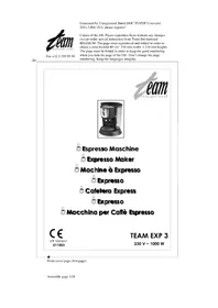 TEAM EXP 3 - Koffiemachine