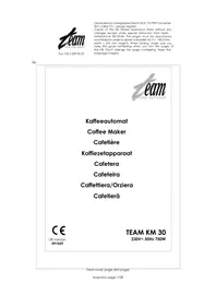 TEAM KM 30 - Koffiemachine