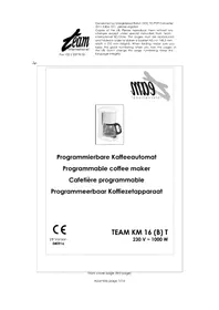TEAM KM 16 - Machine à café