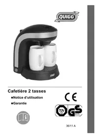QUIGG GTCM2C01 - Machine à café
