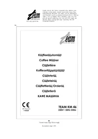 TEAM KM 46 - Machine à café