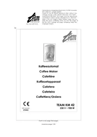 TEAM KM 42 - Macchina da caffè