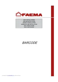 Notice Faema BARCODE Maquina de cafe