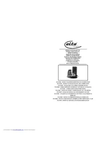 Notice ELTA TT100 Machine à café