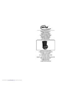 Notice ELTA KM 117 S Machine à café