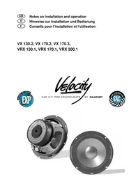 BLAUPUNKT VX 170 2 VELOCITY - Enceintes de voiture