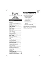 OREGON SCIENTIFIC JMR868 - Horloge