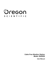 OREGON SCIENTIFIC BAR928 - Station Météo