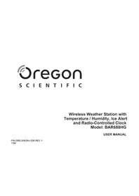 OREGON SCIENTIFIC BAR688HG - Stazione Meteo