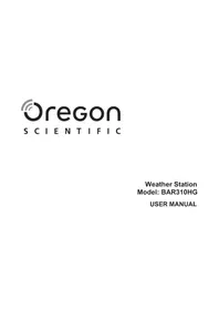 OREGON SCIENTIFIC BAR310HG - Weerstation