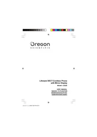 Notice OREGON SCIENTIFIC LS328 Téléphone