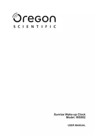 Notice OREGON SCIENTIFIC WS902 Sonneur d'alarme