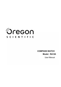 Notice OREGON SCIENTIFIC RA126 Montre