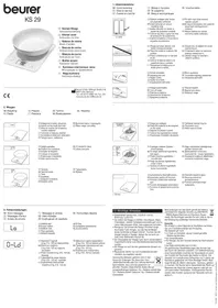 BEURER KS 29 - Balance de cuisine