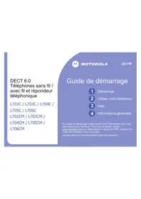 MOTOROLA L706CM - Téléphone