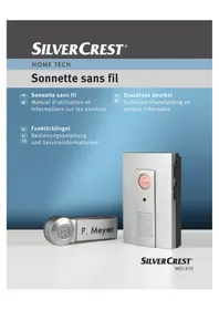 SILVERCREST WD1004 - Sonnette de portes