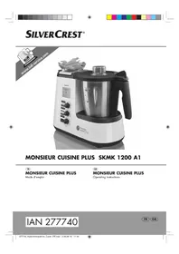 SILVERCREST Monsieur Cuisine Plus SKMK 1200 A1 - Food Processor