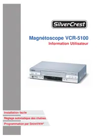 VCR5100 SILVERCREST