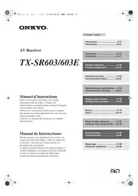 ONKYO TX603E - Receptor de audio y vídeo