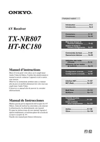 ONKYO HTRC180 - Receptor de audio y vídeo