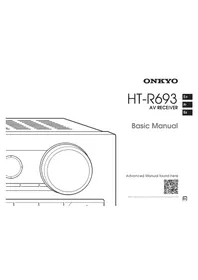 ONKYO HTR693 - AV receiver